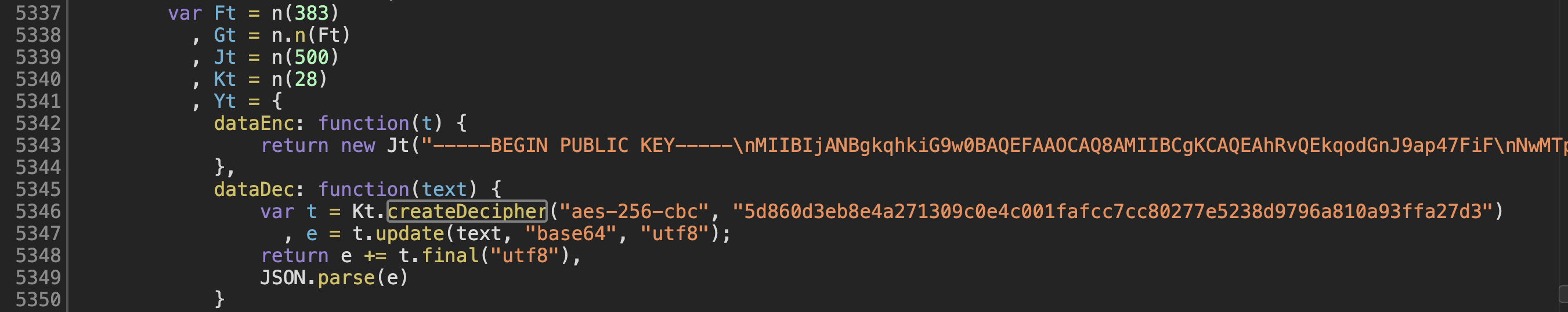 blind encryption key