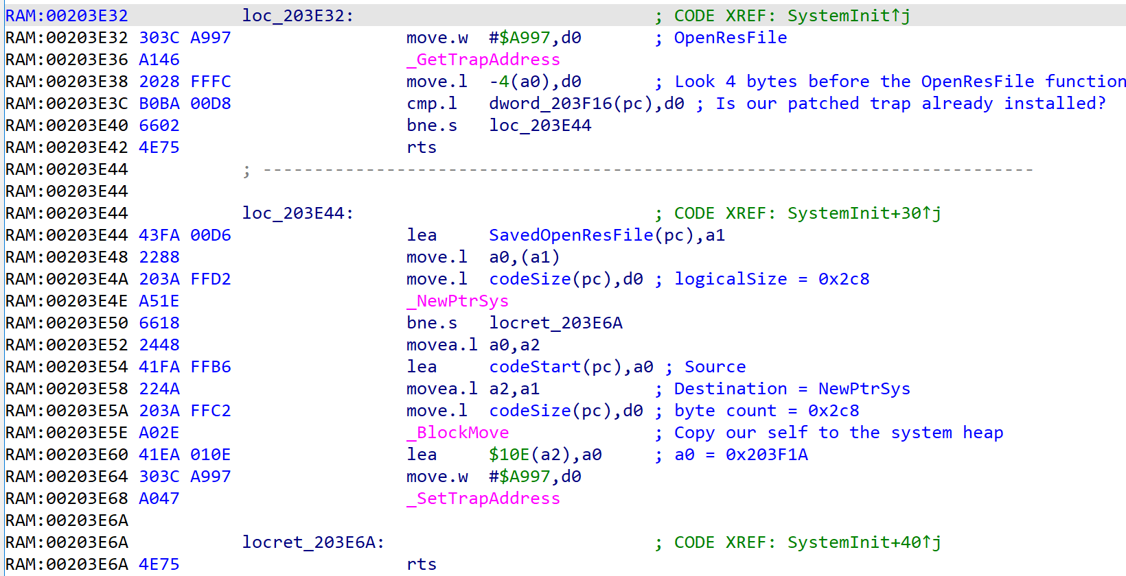 INIT 29 Code