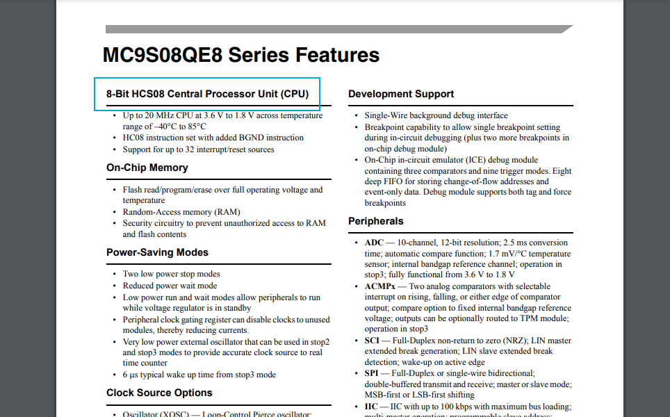 mc9s08qe8_chiper