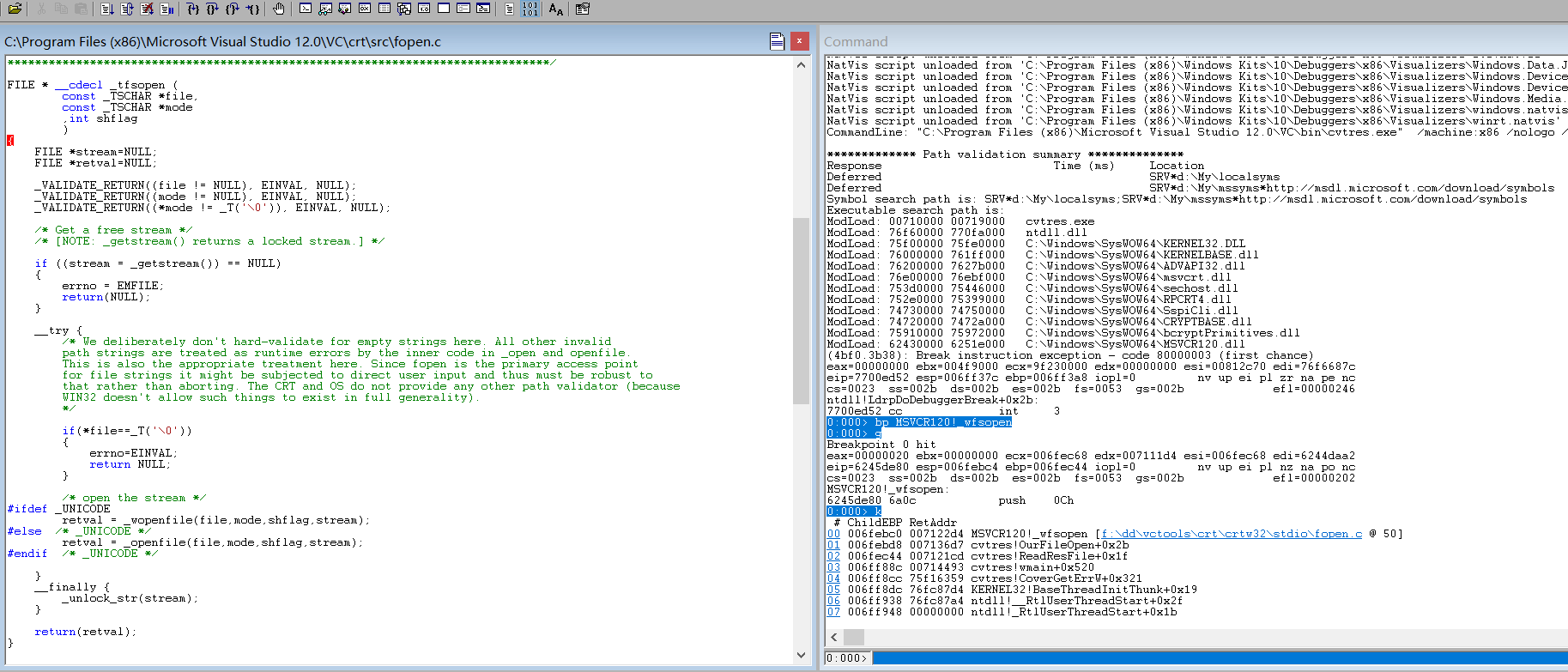 break-and-open-source-file