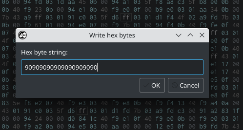 hexeditor screenshot