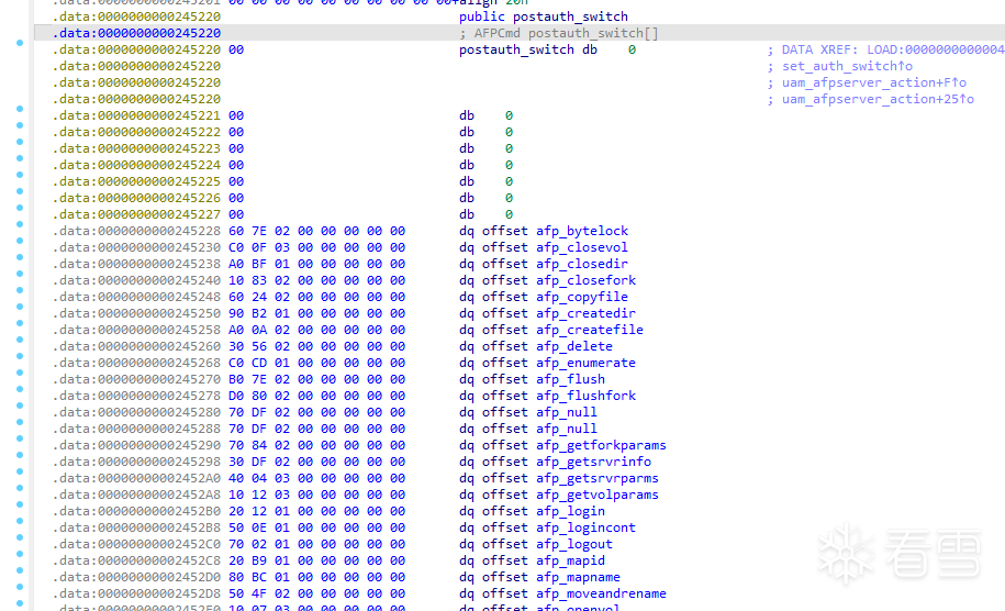 图9-afpd中postauth_switch的位置
