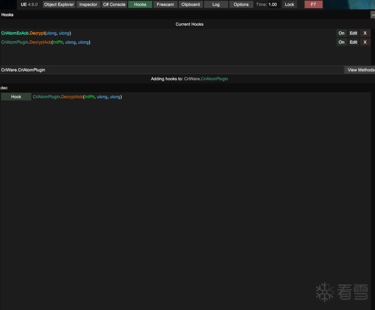 UnityExplorer hook