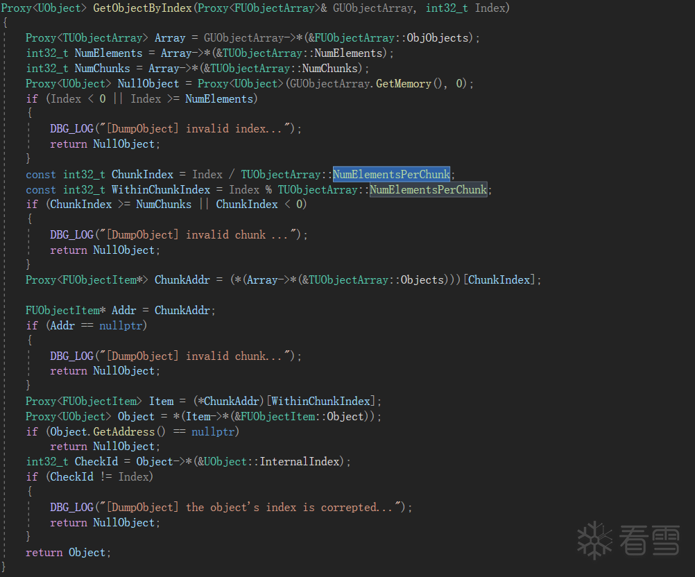 GetObjectByIndex