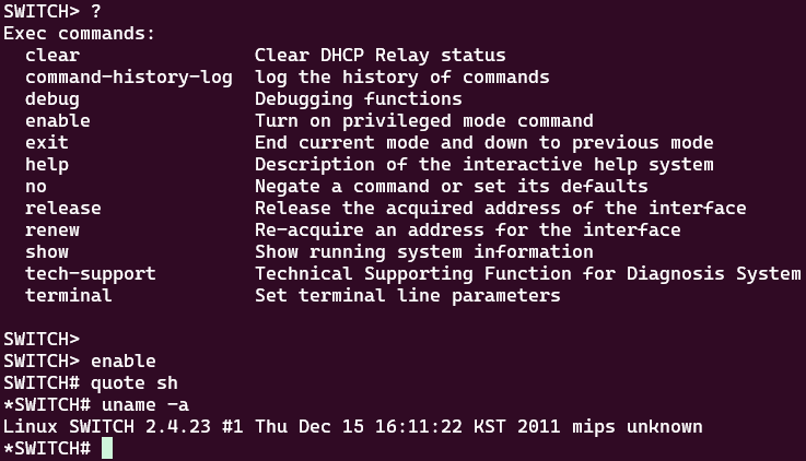 打开linux shell