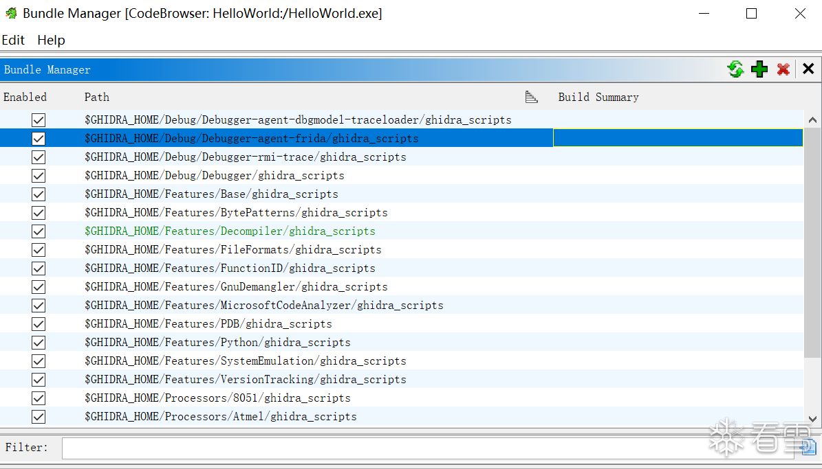 Figure 2.3 – Script directories