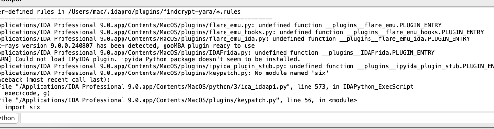 Keypatch 报错
